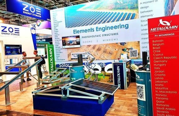 Η Metaloumin απολαμβάνει θερμή υποδοχή στην έκθεση Solar & Storage Live London 2026